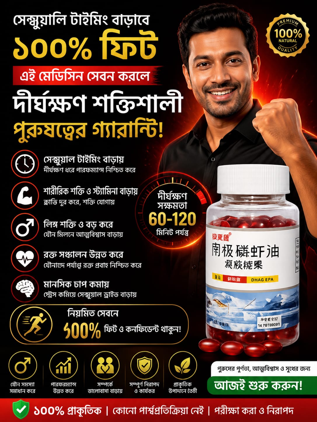অ্যান্টার্কটিক ক্রিল অয়েল (Antarctic Krill Oil)
